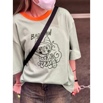 Badmeaw Tee - 綠色 (中碼)